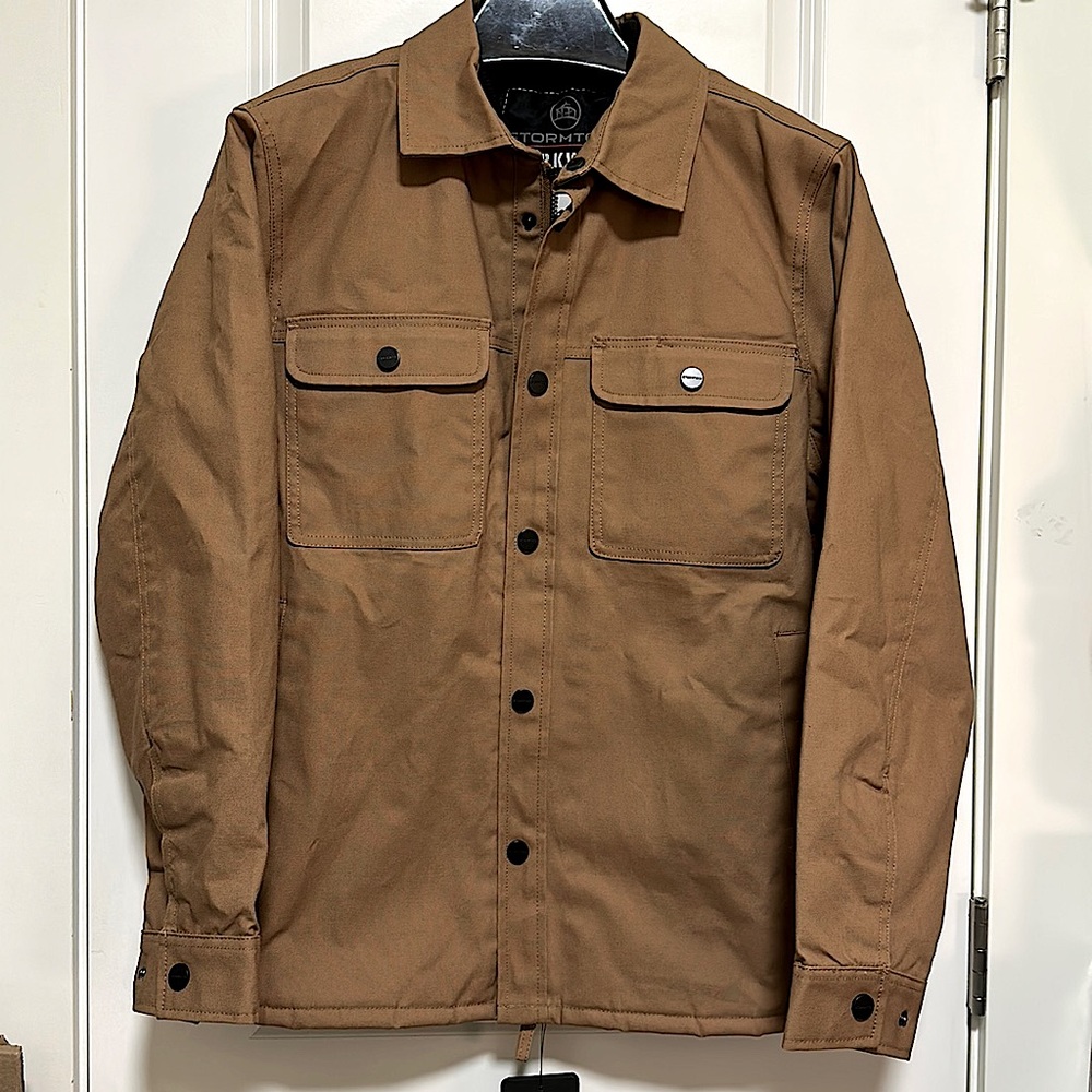 Mens heavy weight canvas work jacket, size small